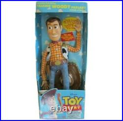 Disney Pixar Toy Story Poseable Pull-String Talking Woody Doll Vintage 1995 JP