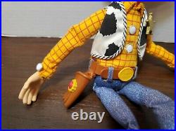 Disney Pixar Toy Story Pull String Sheriff Woody 16 Talking Doll ThinkWay Toy