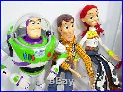 Disney Pixar Toy Story Pull String Talking Woody Jessie Doll Buzz Lotso Bear Lot