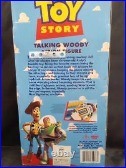 Disney Pixar Toy Story Pull String Woody Talking Doll-Andy On Boot