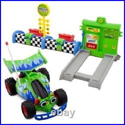 Disney Pixar Toy Story RC RC's Race Gear, Gas & Go! Playset Includes Race Car