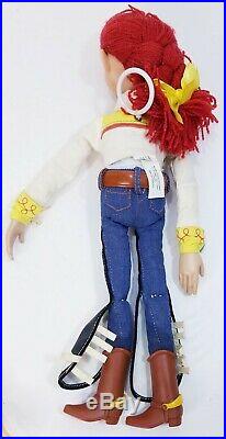 Disney Pixar Toy Story Retired 15 Woody & Jessie Interactive Pull String Dolls