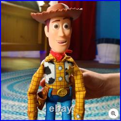 Disney Pixar Toy Story Roundup Fun Talking Woody Doll