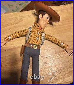 Disney Pixar Toy Story Sheriff WOODY Talking 15 and his Horse Bullseye