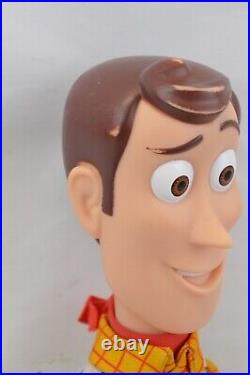 Disney Pixar Toy Story Sheriff Woody Pull String 15 Doll Thinkway