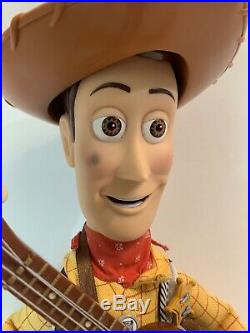 Disney Pixar Toy Story Sheriff Woody Pull-String 16 Doll with Hat Hasbro 2001