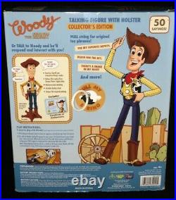 Disney Pixar Toy Story Signature Collection Woody The Sheriff Talking Doll New
