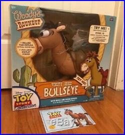 Disney Pixar Toy Story Signature Collection Woody's Horse Bullseye Thinkway COA