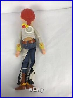 Disney Pixar Toy Story Talking Jesse & Woody Doll Pull String Plus Buzz Light Yr