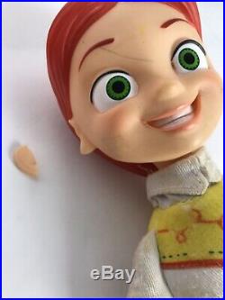 Disney Pixar Toy Story Talking Jesse & Woody Doll Pull String Plus Buzz Light Yr