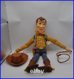 Disney Pixar Toy Story Talking Woody Action Figure With Hat