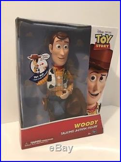 Disney Pixar Toy Story Talking Woody Doll English Speaking NEW IN BOX