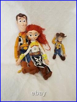 Disney Pixar Toy Story Talking Woody Jessie- 16