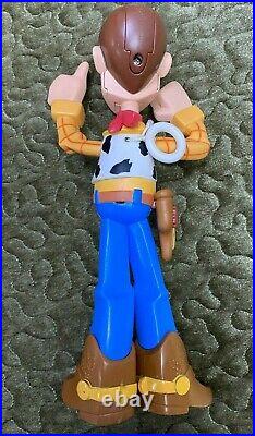 Disney Pixar Toy Story Thinkway Woody Pull String Doll Figure Works