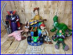 Disney Pixar Toy Story Vintage Woody And Guitar Buzz Huge Lot