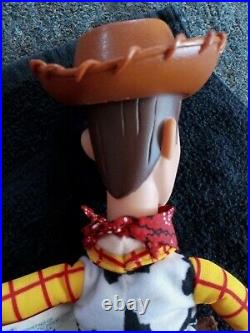 Disney Pixar Toy Story Woody 12 Plush Doll Mattel Star Bean New Tags! Perfect