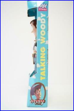 Disney Pixar Toy Story Woody Poseable Talking Pull-string Doll First Edition