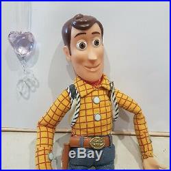 Disney Pixar Toy Story Woody Pull String doll Toy Snake in boot. Disneyland