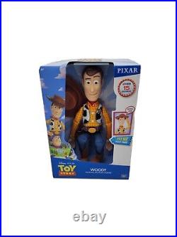 Disney Pixar Toy Story Woody Talking Action Figure Over 15 Sayings