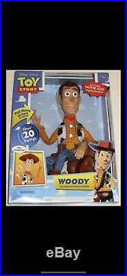 Disney Pixar Toy Story Woody Talking Action Figure (Over 20 Sayings)