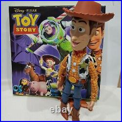 Disney Pixar Toy Story Woody Talking snake in Boot pull string doll