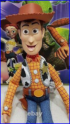 Disney Pixar Toy Story Woody Talking snake in Boot pull string doll p