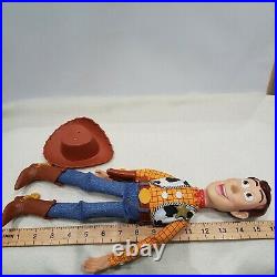 Disney Pixar Toy Story Woody Talking snake in Boot pull string doll p