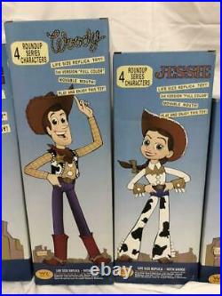 Disney Pixar Toy Story Young Epoch Round Up Woody Plush Figure Doll Vintage 27