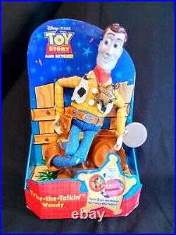 Disney Pixar Toy Story and Beyond 16 Twice Talking Sheriff Woody Doll Working