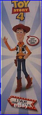 Disney Pixar Walmart Exclusive Talking Sheriff Woody 15in And Bullseye EXCLUSIVE
