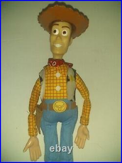 Disney Pixar Woody 3 Plastic Figure Toy Story Sheriff Cowboy With Hat 1 Donkey