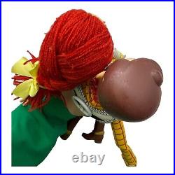 Disney Pixar Woody & Jessie Cowgirl Pull String Plush Talking Doll Works