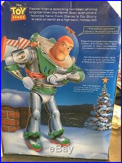Disney Pixars Toy Story Christmas Woody Doll Pull String & Buzz Lightyear