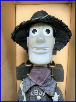 Disney Pixer Toy Story Woody Roundup Monochrome Figure Doll Young Epoch Rare