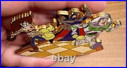 Disney Shopping Toy Story Buzz Woody Zurg Limited Edition LE 500 JUMBO Pin 57282