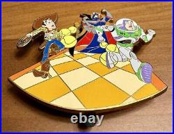 Disney Shopping Toy Story Buzz Woody Zurg Limited Edition LE 500 JUMBO Pin 57282