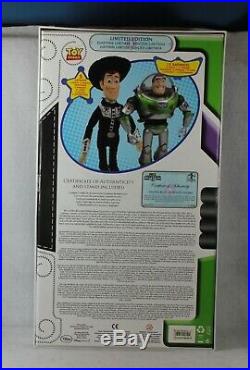 Disney Store Doll Limited Edition 17 6000 Pixar Toy Story Woody Buzz Lightyear
