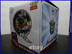 Disney Store Exclusive Q-Fig Buzz & Woody 25th Anniv New in Package FREE Ship