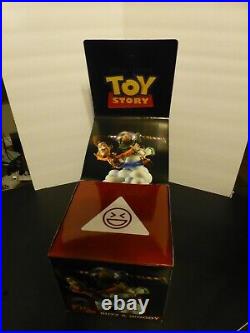 Disney Store Exclusive Q-Fig Buzz & Woody 25th Anniv New in Package FREE Ship