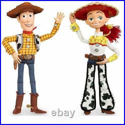 Disney Store Exclusive Toy Story 3 Talking Woody & Jessie Dolls 16 2 Dolls NWT