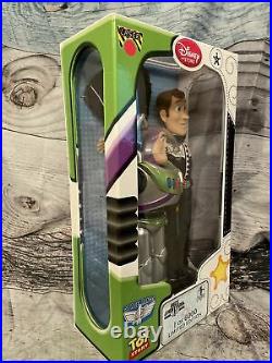 Disney Store Limited Edition 17''. Toy Story. Buzz Lightyear & Woody 1/6,000