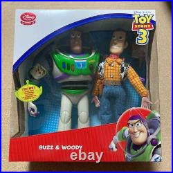 Disney Store Limited Toy Story 3 Buzz & Woody Action Figure Toy Twin Pack Japan