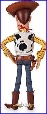 Disney Store Official Woody Interactive Talking Action Figure from Toy Story 4