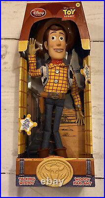 Disney Store Pixar Toy Story 30 + Phrase Talking Buzz Lightyear Woody Jesse