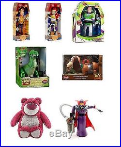 Disney Store Pixar Toy Story Characters Talking Figures Dolls 3+ Jessie Woody