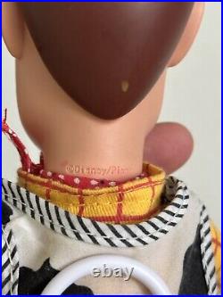 Disney Store Pixar Toy Story Talking Buzz Lightyear Woody Rex doll figure lot