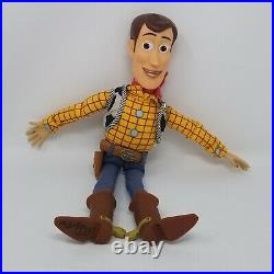 Disney Store Pixar Toy Story Woody 15 Pull String Talking Doll Works