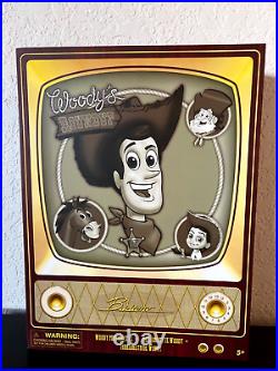 Disney Store TOY STORY Woody's Roundup SET 3 Marionettes WOODY JESSIE BULLSEYE