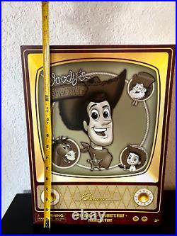 Disney Store TOY STORY Woody's Roundup SET 3 Marionettes WOODY JESSIE BULLSEYE
