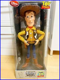 Disney Store Toy Story 20th Talking Woody Action Figure Doll Limited to 400 EXPO